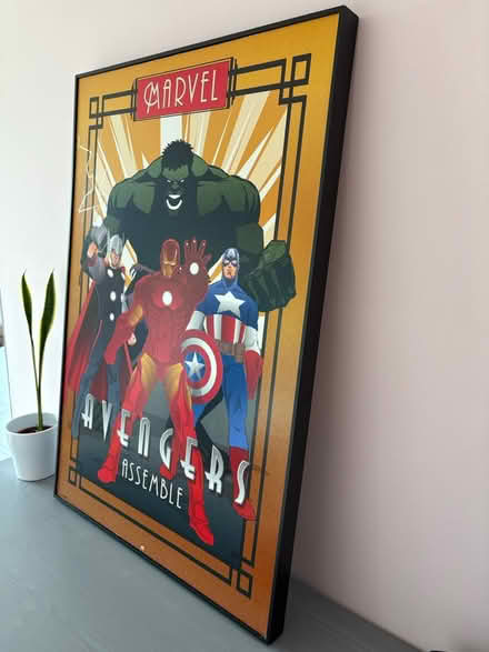 Photo of free Marvel Avengers Assemble print (RG31 6RL) #2