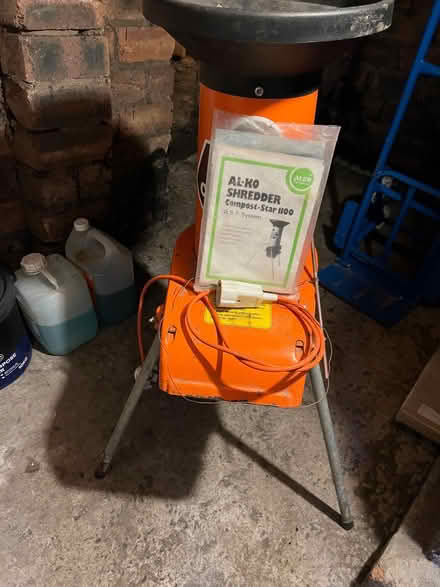 Photo of free ALKO Shredder - Compost-Star 1100 & user manual (Clarkston G76) #3
