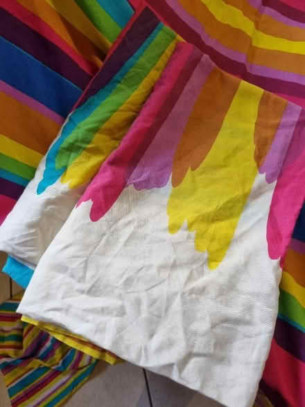 Photo of free Double duvet cover and pillowcases- Zandra Rhodes (Chalford GL6) #3