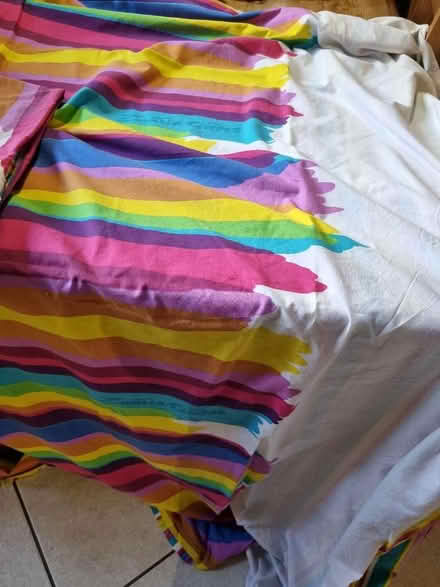 Photo of free Double duvet cover and pillowcases- Zandra Rhodes (Chalford GL6) #1