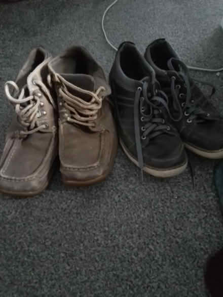 Photo of free 2 pairs mens shoes, 10.5 (Granton EH5) #1