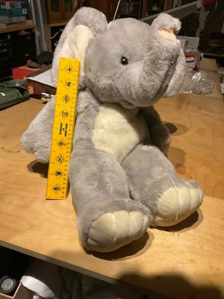 Photo of free Large Ele soft toy (West End Woking) #1