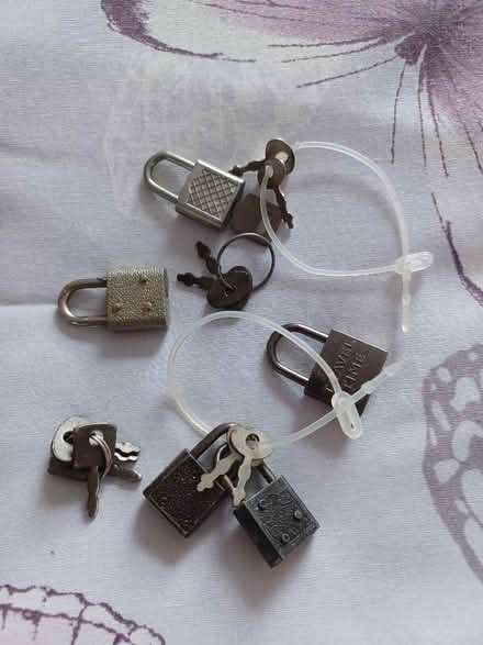 Photo of free Suitcase padlocks (Woodley RG5) #1