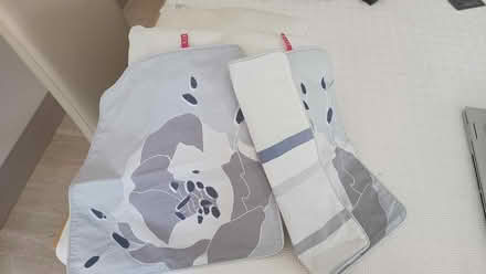 Photo of free 2 cushion pads and covers (Elle brand) (Fulham Palace Rd SW6) #1