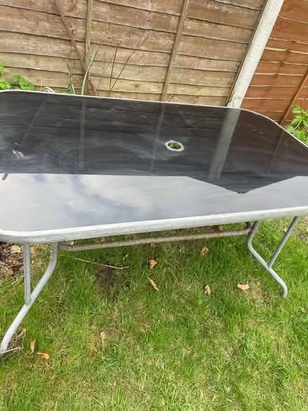 Photo of free Glass garden table (Penrith CA11) #2