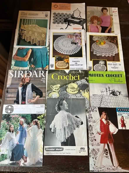 Photo of free Vintage knitting and crochet patterns (Bletchingley RH1) #2