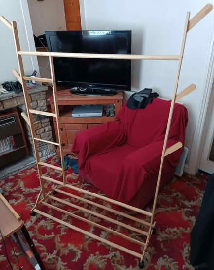 Photo of free wooden clothes rail (Brookhouse LA2) #1