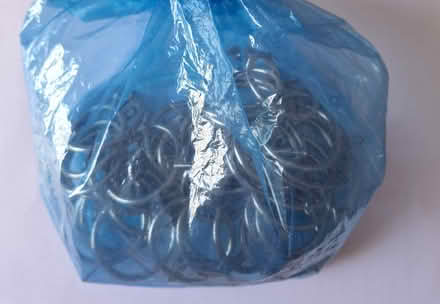 Photo of free Silver Metal Curtain Rings (Moor Street ME8) #2