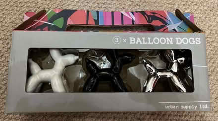 Photo of free Set of 3 Balloon Dogs (Hopeman IV30) #1