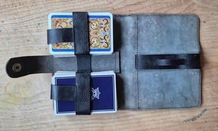Photo of free Playing cards, leather case (SE1) #3