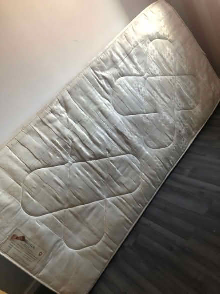 Photo of free Single mattress (Pin Green Industrial Area SG1) #1