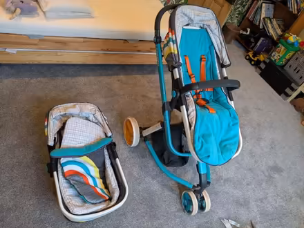 Photo of free Pushchair/carrycot (Seabrook, Hythe CT21) #1