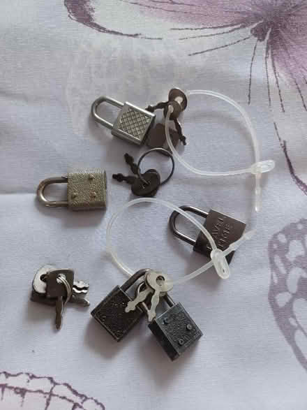 Photo of free Suitcase padlocks (Woodley RG5) #1