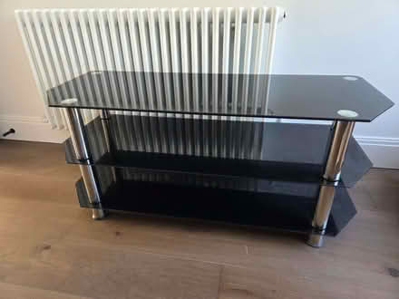 Photo of free Glass TV Stand (Wimbledon Village SW19) #1