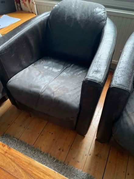 Photo of free Black armchairs (Putney SW15) #1