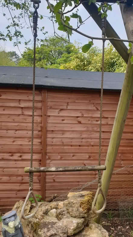 Photo of free Wooden frame - Triple Swing (Chalford GL6) #3