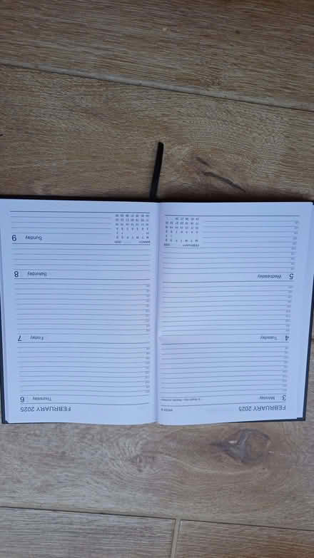 Photo of free 2025 week to view diary (Long Ditton KT6) #2