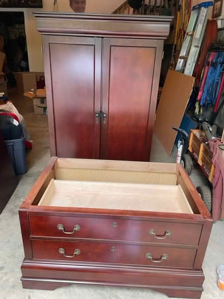 Photo of free TV Armoire (Hillsborough) #2