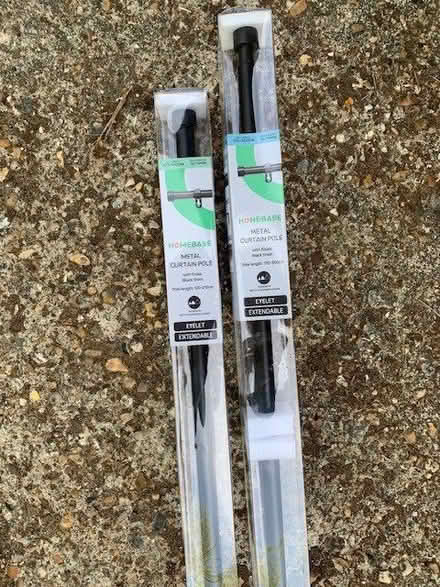 Photo of free Metal curtain poles (Sevenoaks Weald TN14) #1