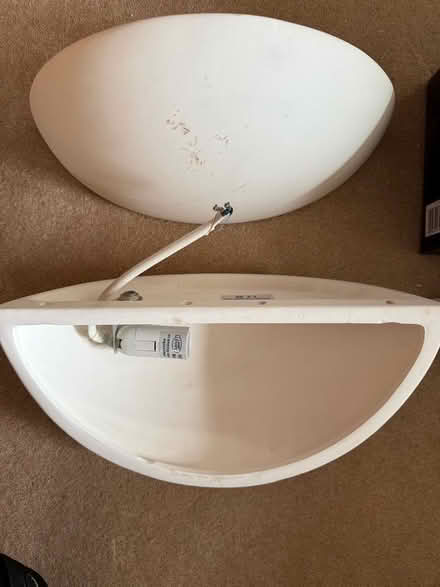 Photo of free Homebase unglazed ceramic uplighter x4 (Lawnswood LS16) #2