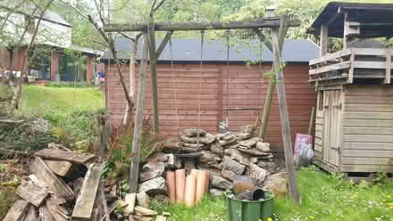 Photo of free Wooden frame - Triple Swing (Chalford GL6) #1