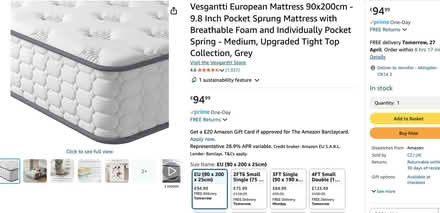 Photo of free two long single mattresses and divans (Peachcroft OX14) #1