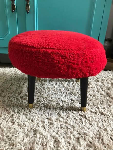 Photo of free Mid Century Footstool (Buxworth SK23) #1