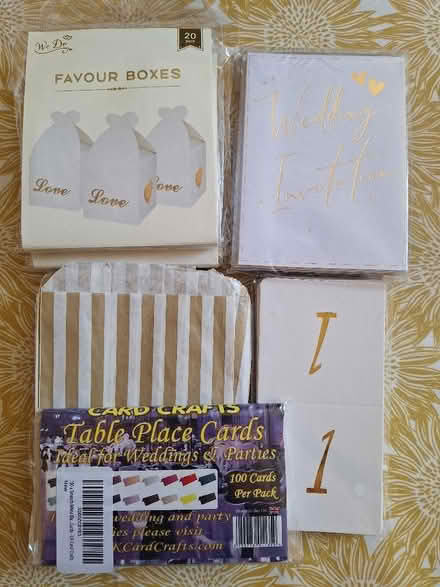 Photo of free Wedding bits & bobs (Royal Leamington Spa CV32) #1