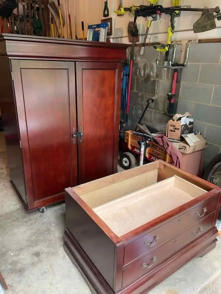 Photo of free TV Armoire (Hillsborough) #1