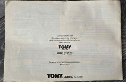 Photo of free Box of Tomy Slot-Car racing track & accessories (Woodford IG8) #3
