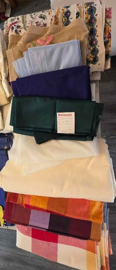 Photo of free Fabric and lining material remnants (Woodford IG8) #2