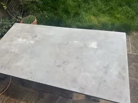 Photo of free Outdoor concrete top table (Upper Holloway N4) #2