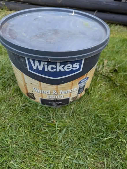 Photo of free Wicks Charcoal fence paint (Grangeway area NN10) #1