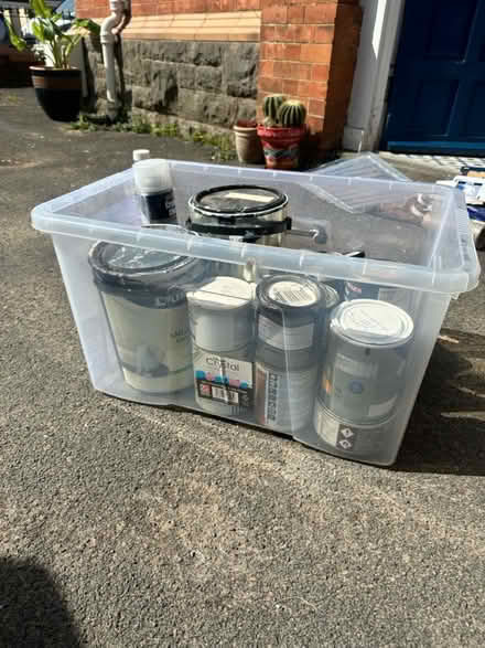 Photo of free Variety of Paints and Plaster (BS23) #1