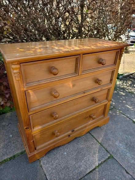 Photo of free Pine chest of drawers (St Leonards TN38) #1