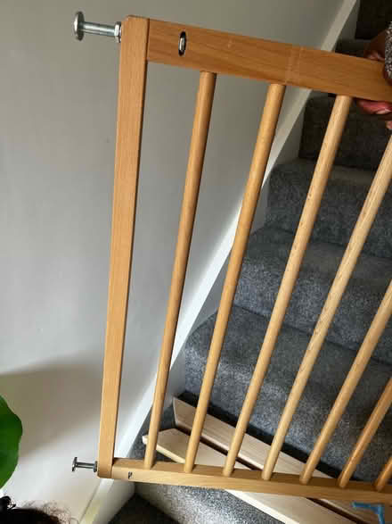 Photo of free BabyDan Single Panel Wooden Safety Gates in beechwood (Littlemore OX4) #3