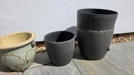 Photo of free Six flower pots (New Bradwell MK13) #3