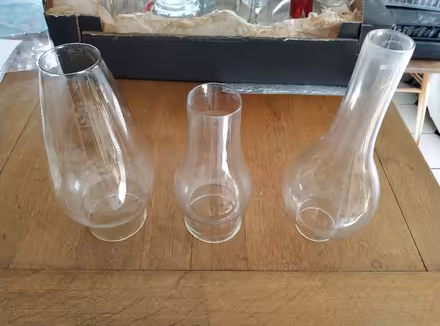 Photo of free Three glass lampshades (Kennington OX1) #1