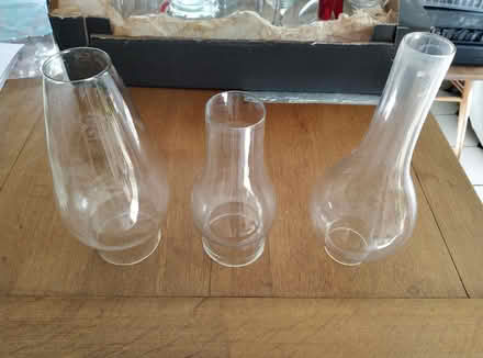 Photo of free Three glass lampshades (Kennington OX1) #1