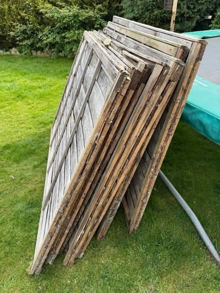 Photo of free Seven Fence Panels 6x4 foot (Lawnswood LS16) #2