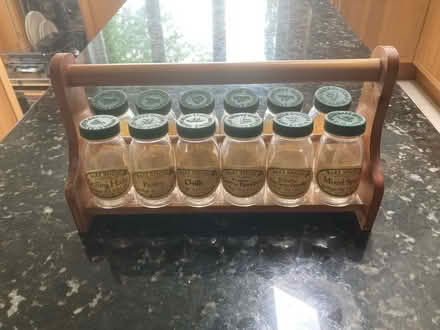 Photo of free Spice rack with 12 jars (Isleworth TW7) #1
