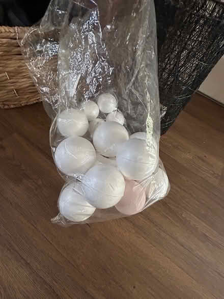Photo of free Polystyrene balls (RG4) #1