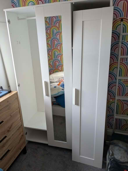 Photo of free Triple IKEA Brimnes wardrobe (Highburton HD8) #2