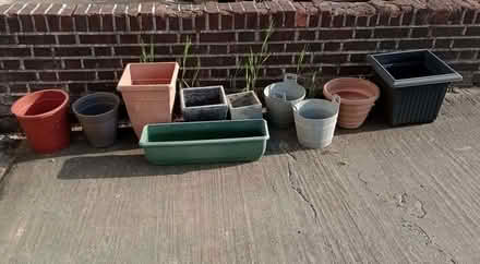 Photo of free 10 large plant pots (North Hinksey OX2) #1