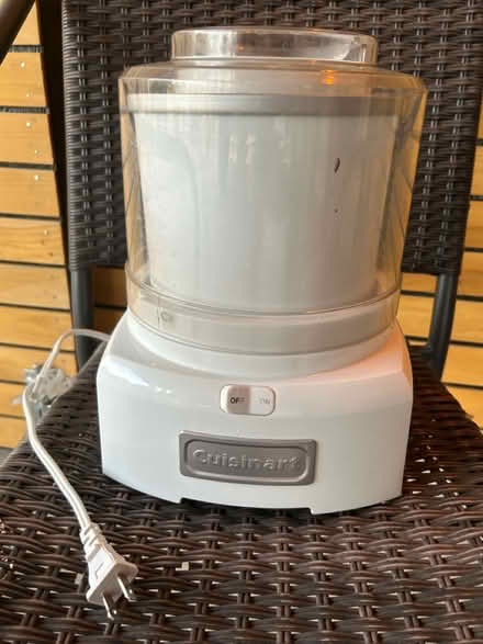 Photo of free Cuisinart ice cream maker (East side: Speedway & Harrison) #1