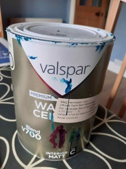 Photo of free Valspar interior matt paint (Craigleith EH4) #1