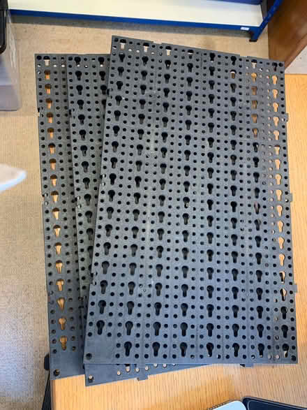Photo of free Peg Boards (Black) (Walton Manor OX2) #1