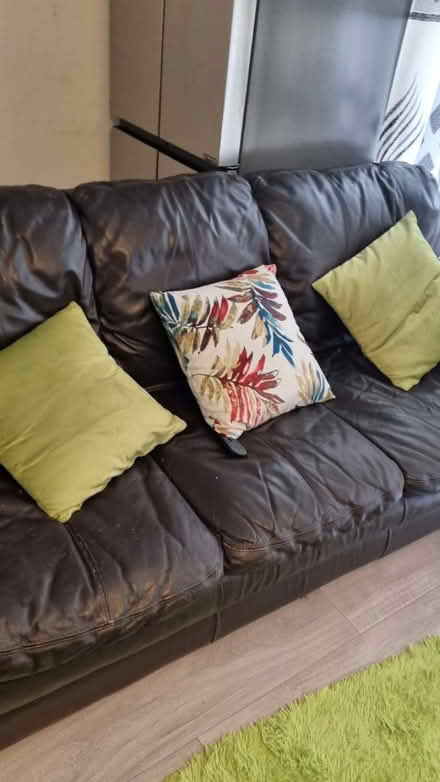 Photo of free Sofas and stool (Hemel Hempstead HP2) #4