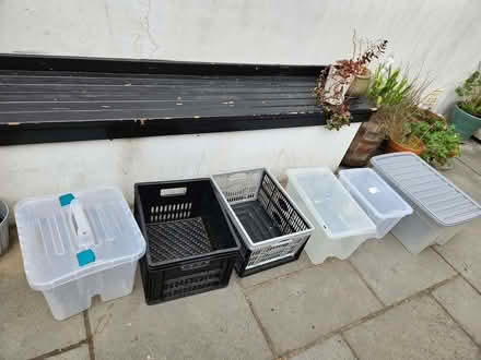 Photo of free Plastic boxes and crates. (Kendal LA9) #1