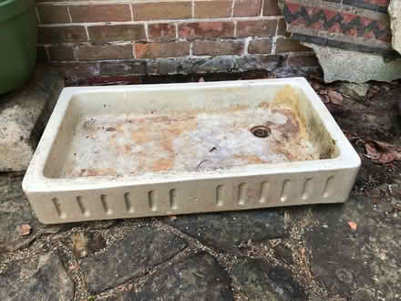 Photo of free Stone sink/planter/? (Lewes BN7) #1